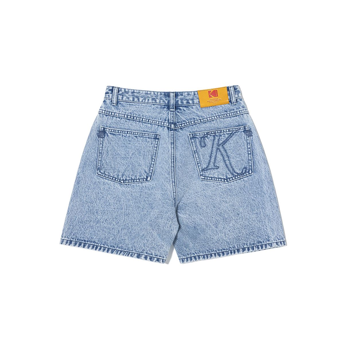 코닥(KODAK) 기본 데님 반바지 우먼 S.BLUE