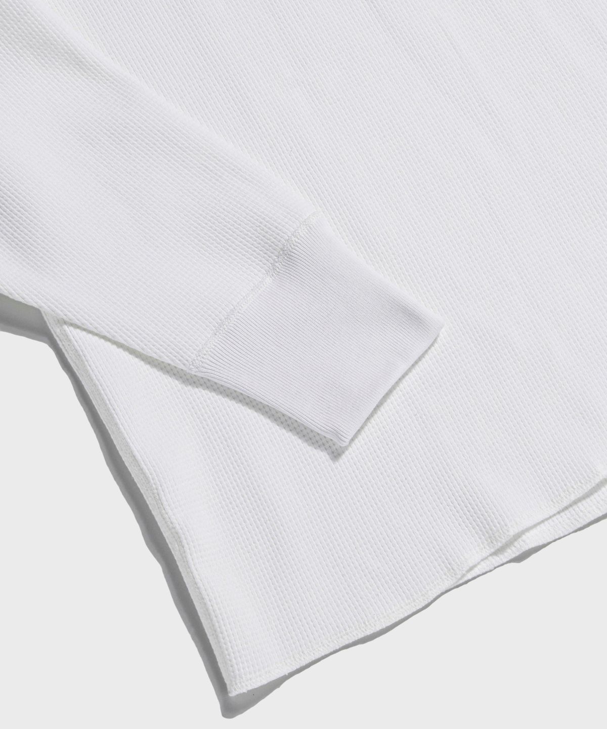 브론슨(BRONSON) Heavyweight Waffle Cotton Underwear White
