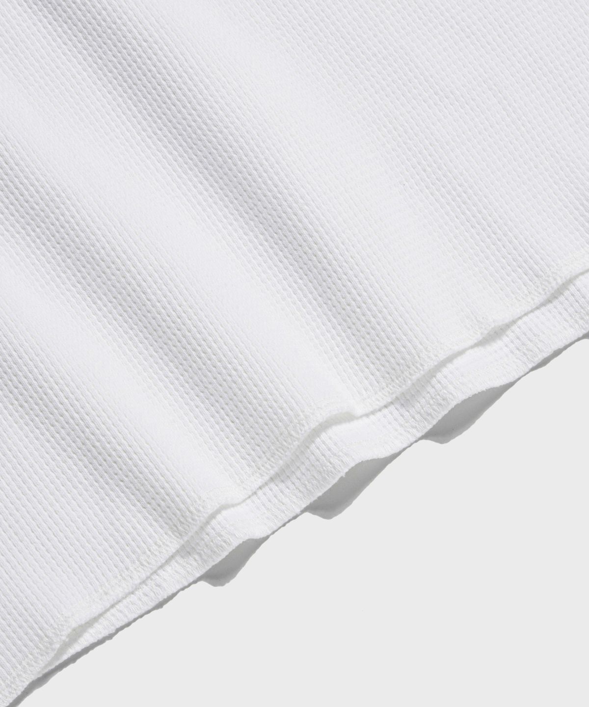 브론슨(BRONSON) Heavyweight Waffle Cotton Underwear White