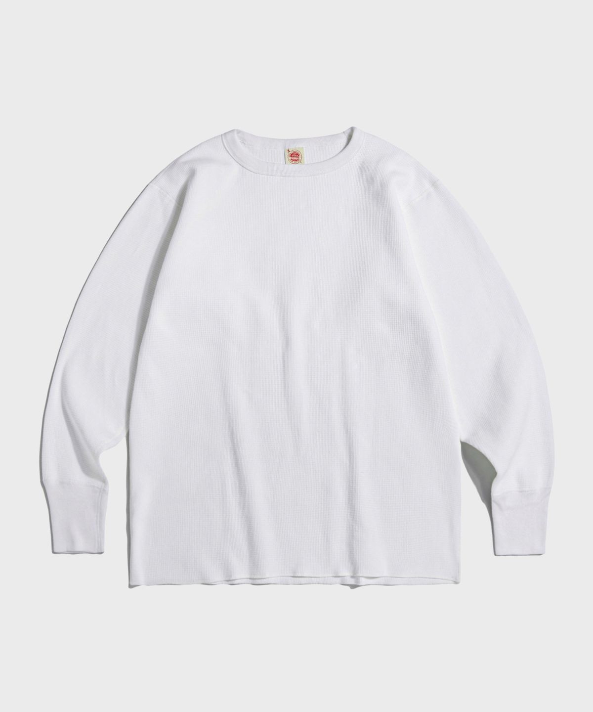 브론슨(BRONSON) Heavyweight Waffle Cotton Underwear White