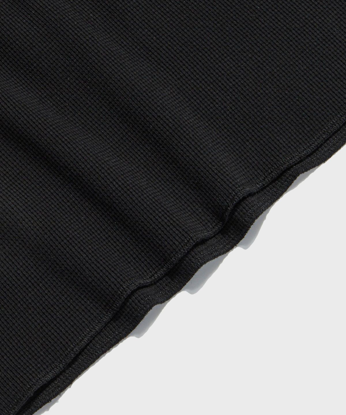 브론슨(BRONSON) Heavyweight Waffle Cotton Underwear Black