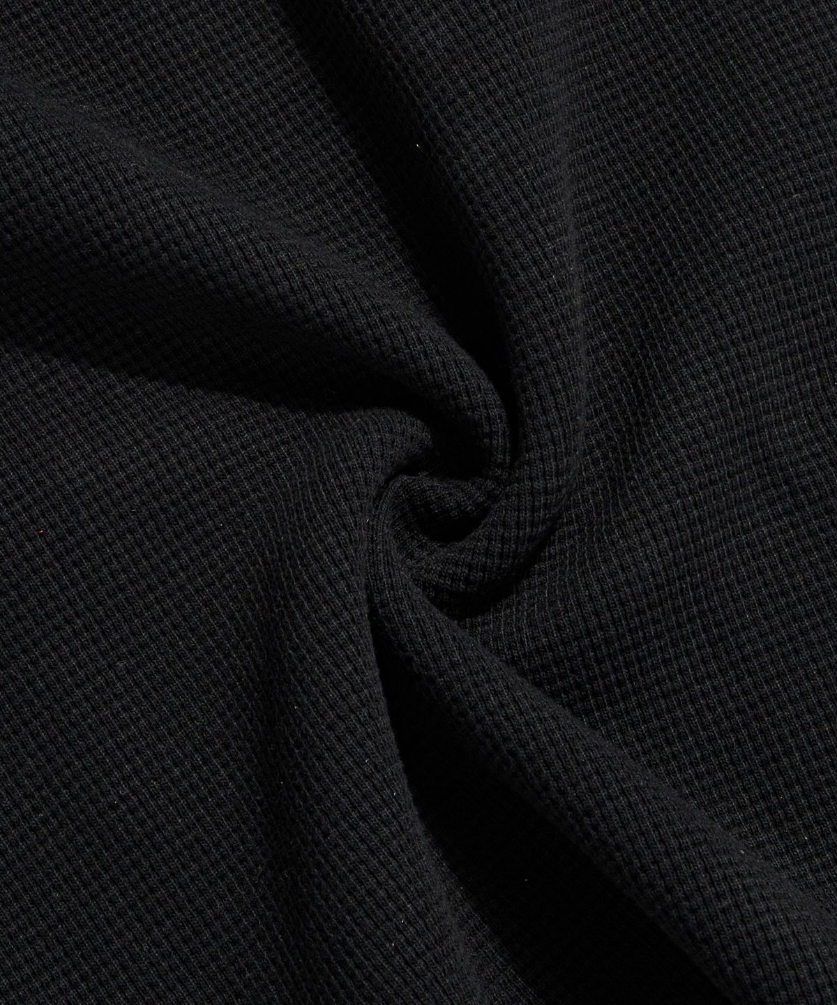 브론슨(BRONSON) Heavyweight Waffle Cotton Underwear Black