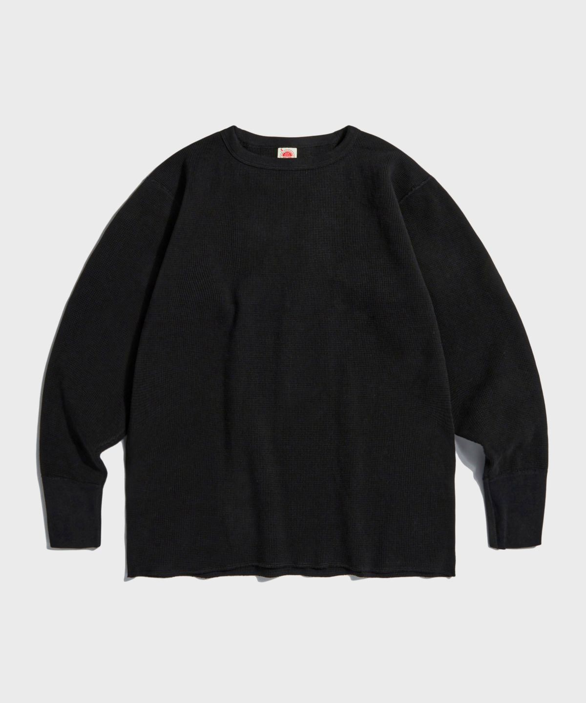 브론슨(BRONSON) Heavyweight Waffle Cotton Underwear Black