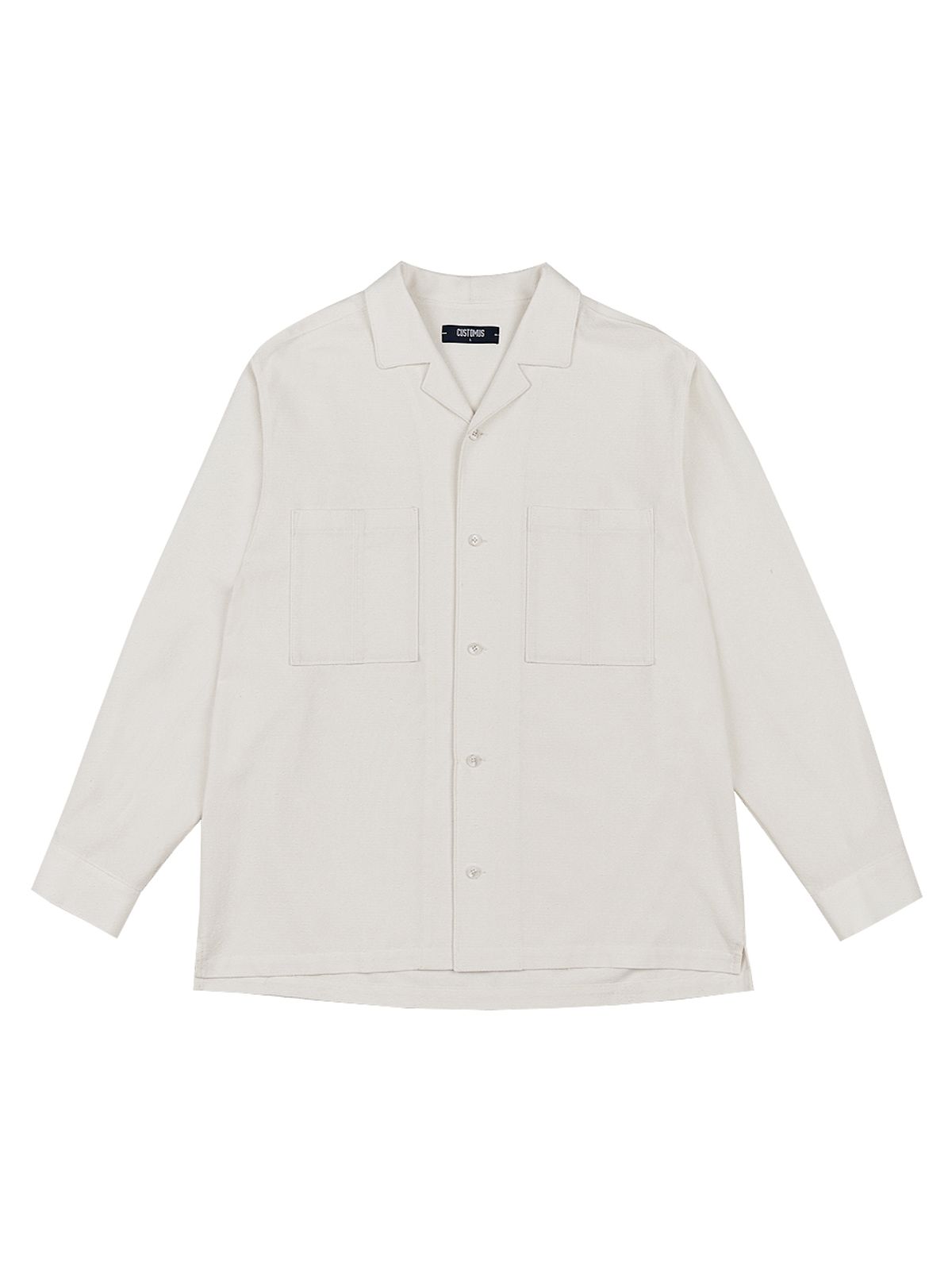 커스텀어스(CUSTOMUS) 바이오 리사이클 평직 유니크 셔츠 CXS24SWSH210 IVY