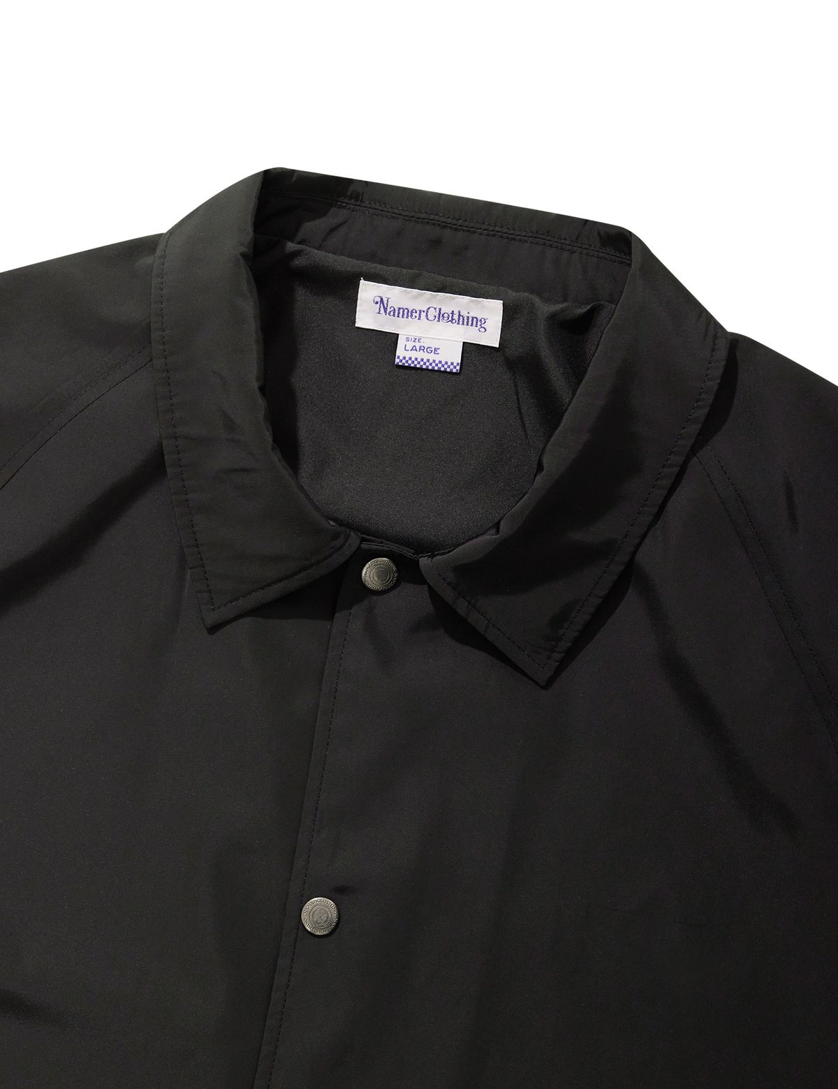 네이머클로딩(NAMERCLOTHING) NMR TEAM COACH JACKET BLACK