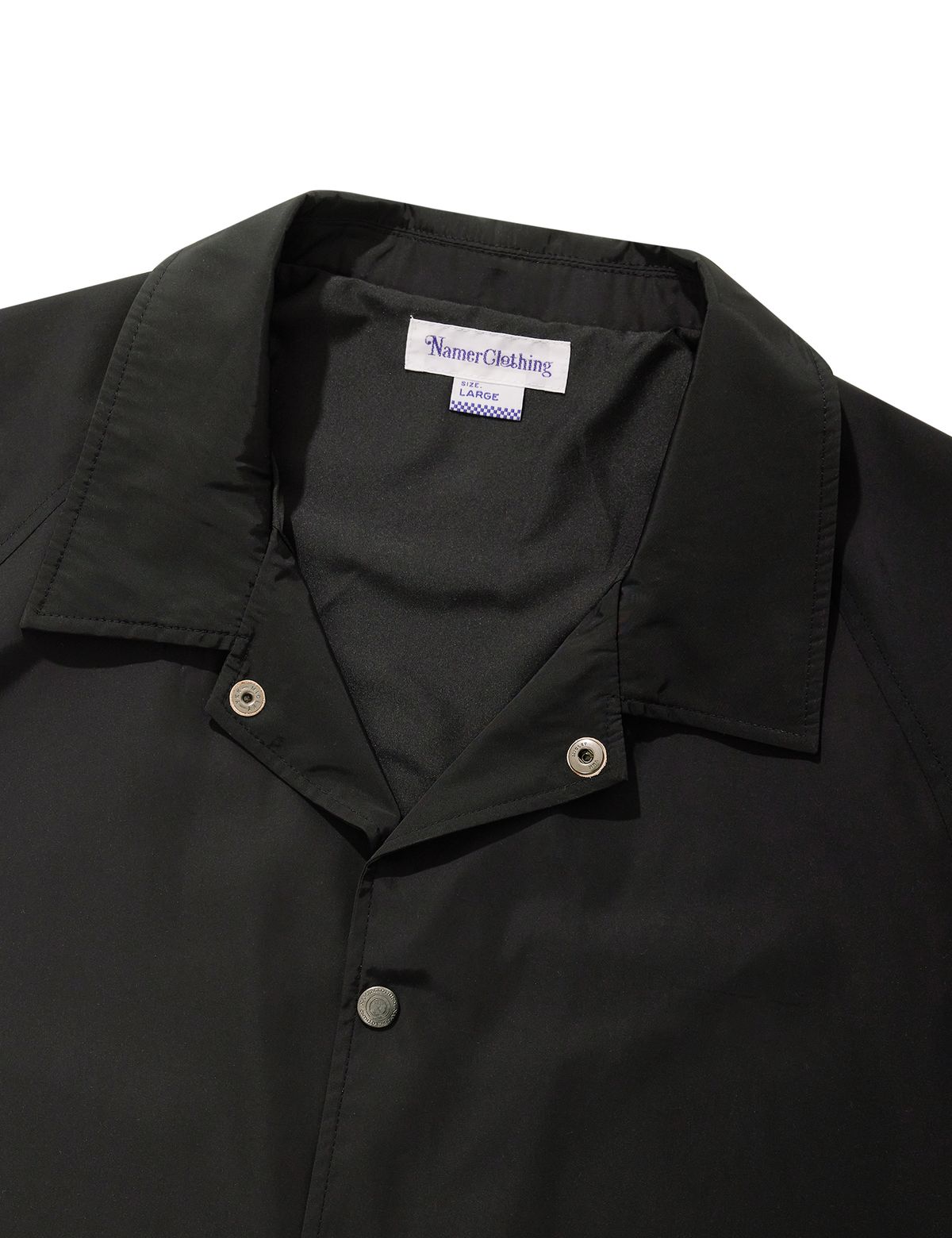 네이머클로딩(NAMERCLOTHING) NMR TEAM COACH JACKET BLACK