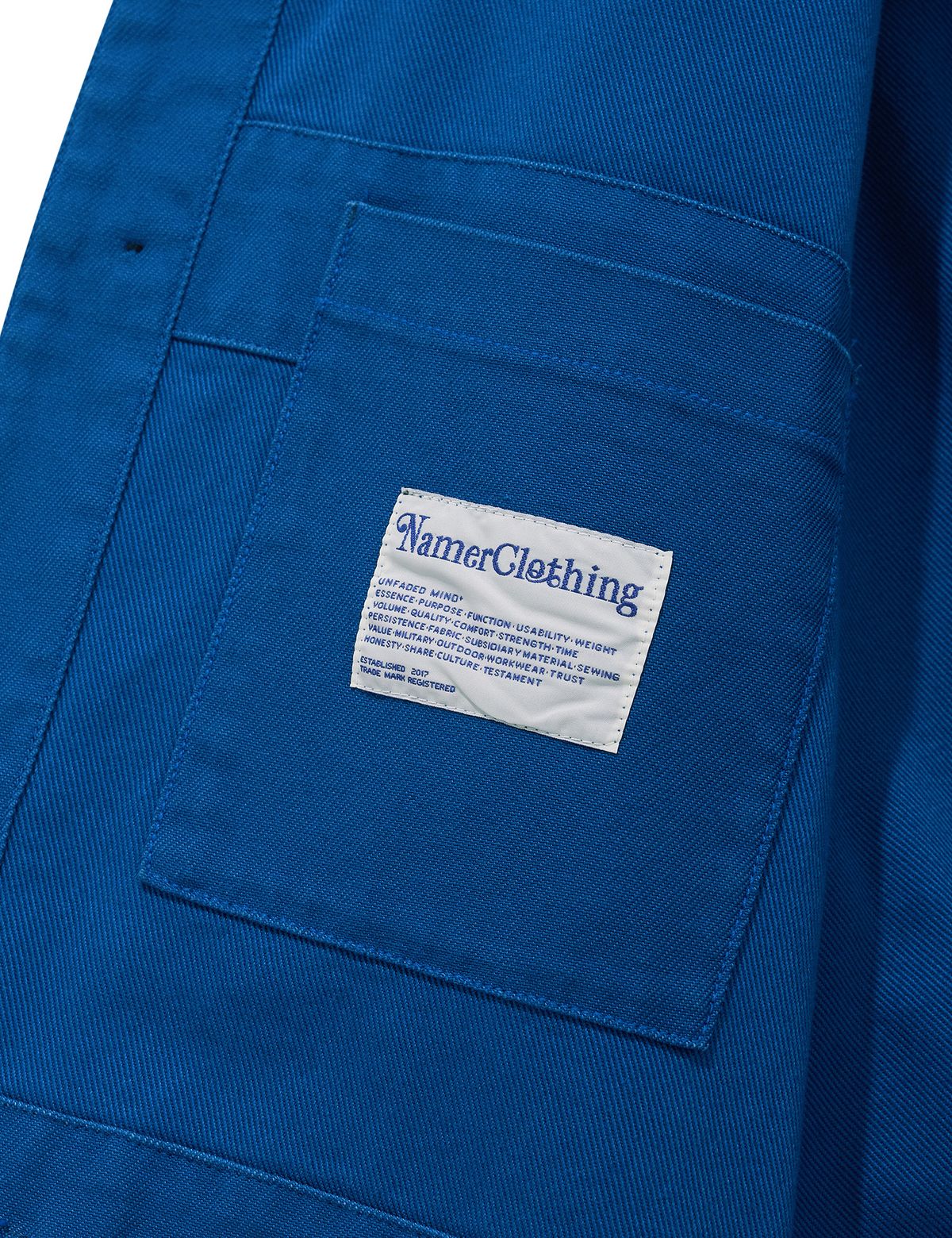 네이머클로딩(NAMERCLOTHING) NMR FRENCH WORK JACKET BLUE