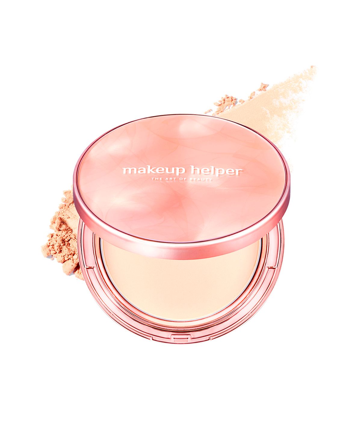 메이크업헬퍼(MAKEUP HELPER) 아트 팩트 오리지널 프로 피니쉬 25g 로즈 라떼