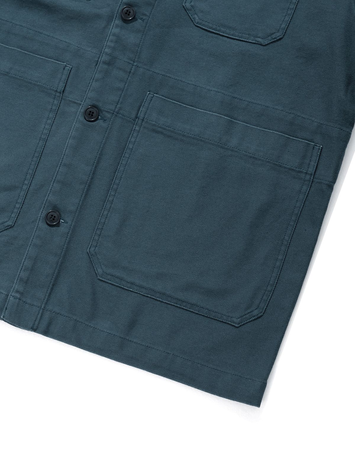 네이머클로딩(NAMERCLOTHING) NMR FRENCH WORK JACKET DUSTY BLUE