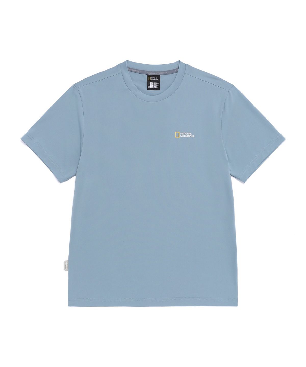 내셔널지오그래픽(NATIONALGEOGRAPHIC) 유니 메이스 기능성 2PACK 반팔 티셔츠 STEEL BLUE