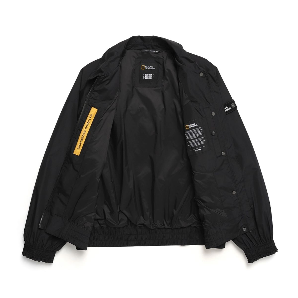 내셔널지오그래픽(NATIONALGEOGRAPHIC) N241WJP940 여성 팀버 봄 코치 자켓 CARBON BLACK