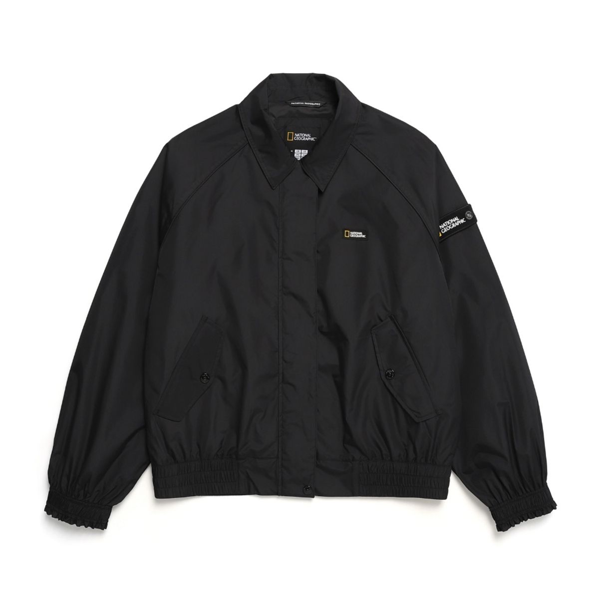 내셔널지오그래픽(NATIONALGEOGRAPHIC) N241WJP940 여성 팀버 봄 코치 자켓 CARBON BLACK
