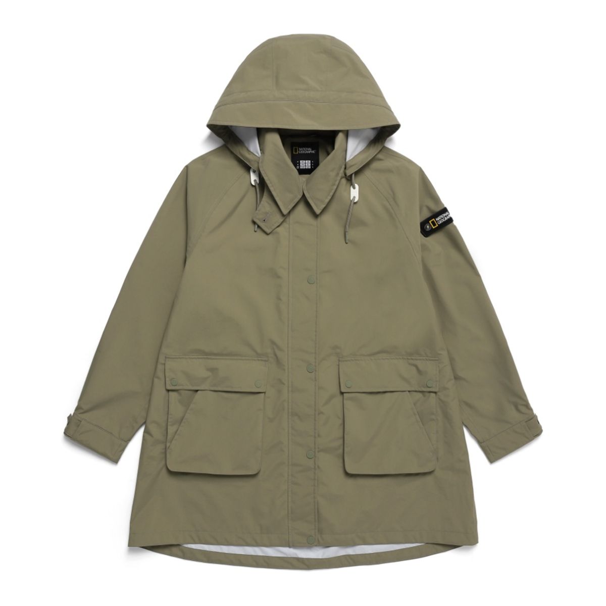 내셔널지오그래픽(NATIONALGEOGRAPHIC) N241WJP930 여성 마틴 중 기장 자켓 LICHEN KHAKI