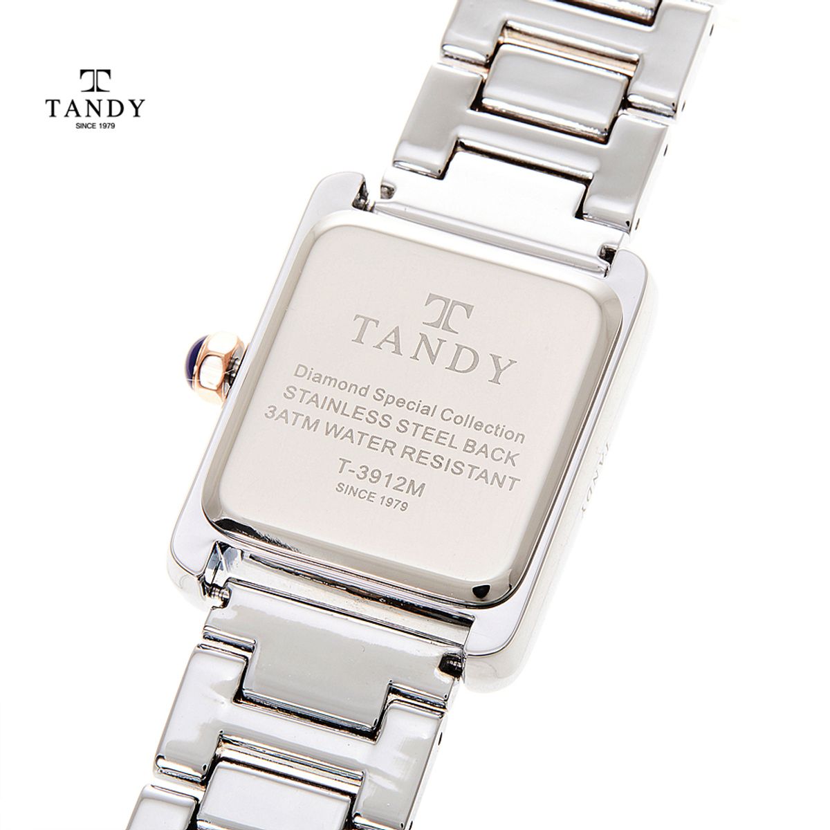 탠디(TANDY) 다이아몬드 고급메탈 손목시계 T-3912 M Combi