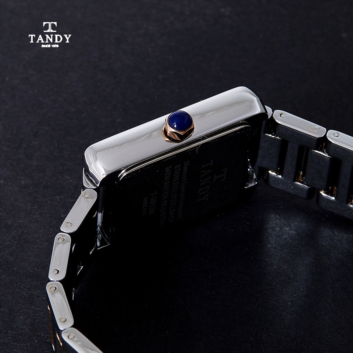 탠디(TANDY) 다이아몬드 고급메탈 손목시계 T-3912 M Combi