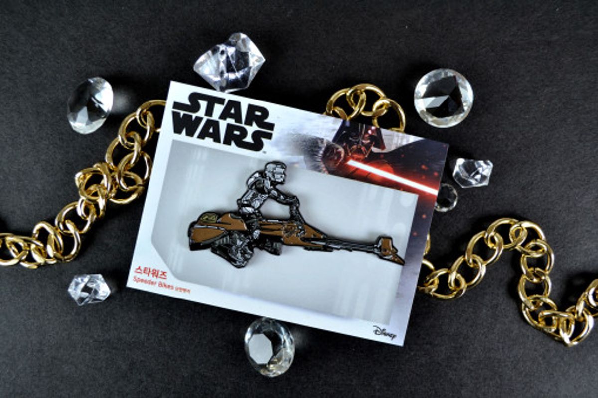 아이노케이(IKNOWK) 스타워즈 Speeder bikes 단면 뱃지