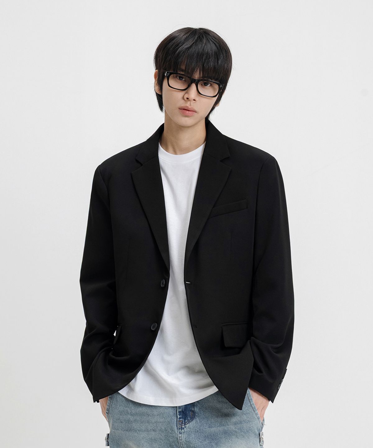 리메인세컨드(LEMAIN SECOND) [SET UP] 베이식 세미 오버핏 셋업 수트