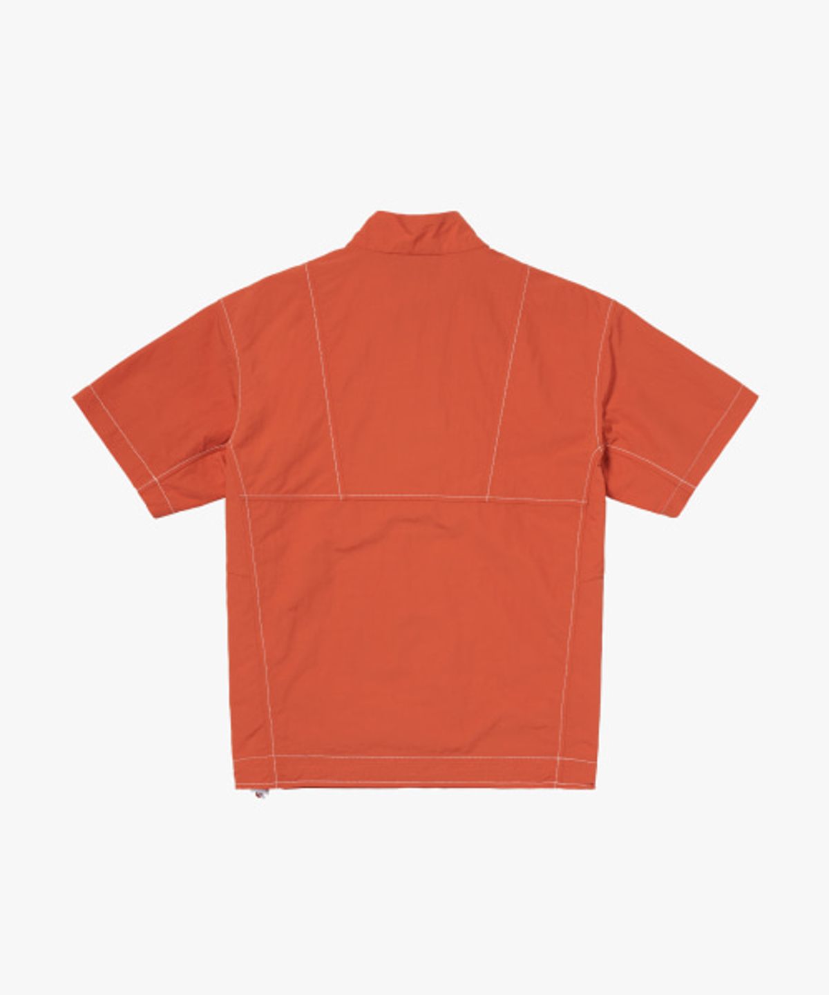 골스튜디오(GOALSTUDIO) RIPSTOP SHORT SLEEVE ANORAK-RED