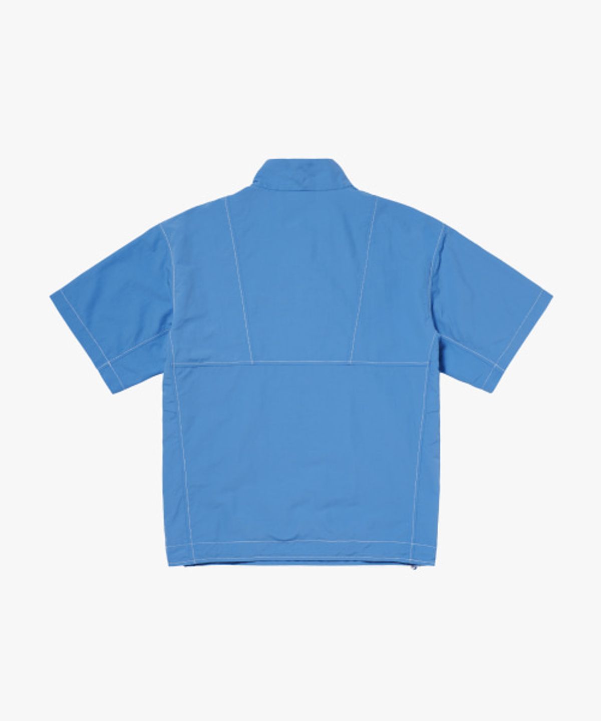 골스튜디오(GOALSTUDIO) RIPSTOP SHORT SLEEVE ANORAK-BLUE