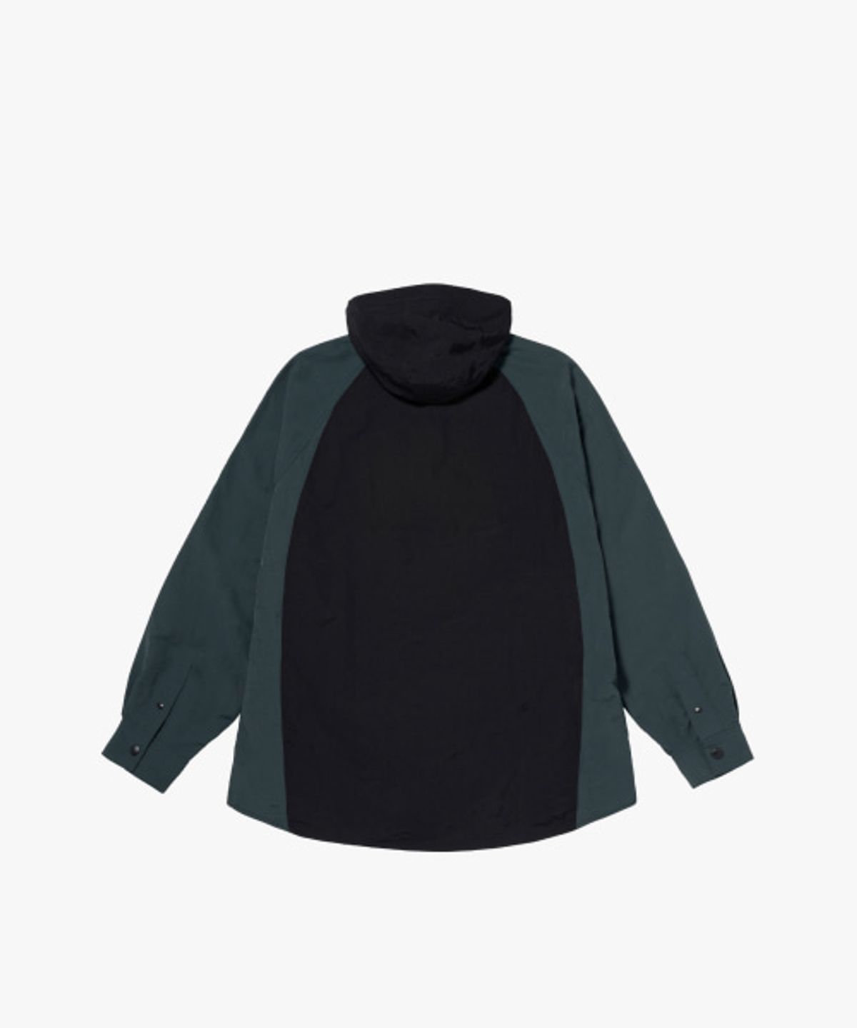 골스튜디오(GOALSTUDIO) RIPSTOP OVERSIZED SHIRT JACKET-DARK GREEN