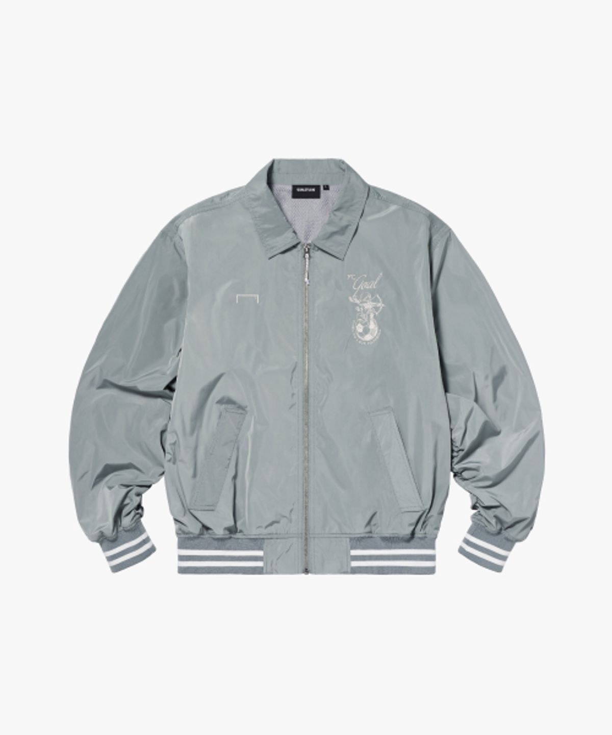 골스튜디오(GOALSTUDIO) FC G LOGO TEAM JACKET-LIGHT KHAKI