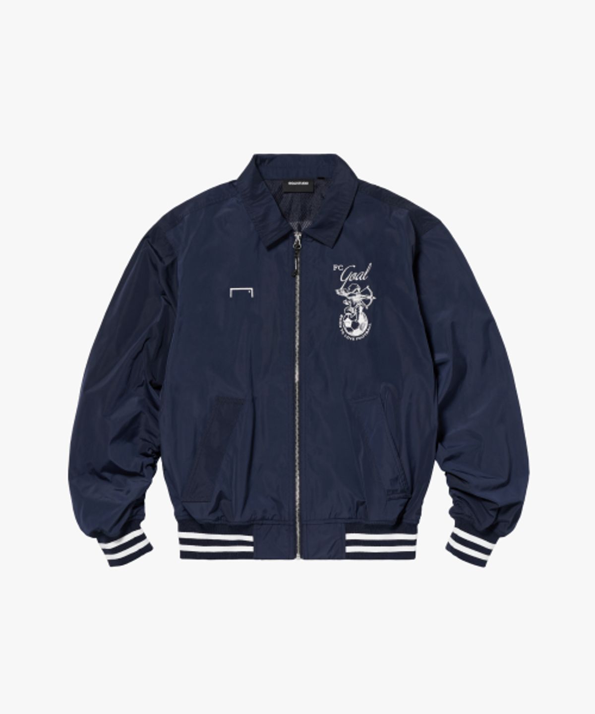 골스튜디오(GOALSTUDIO) FC G LOGO TEAM JACKET-NAVY