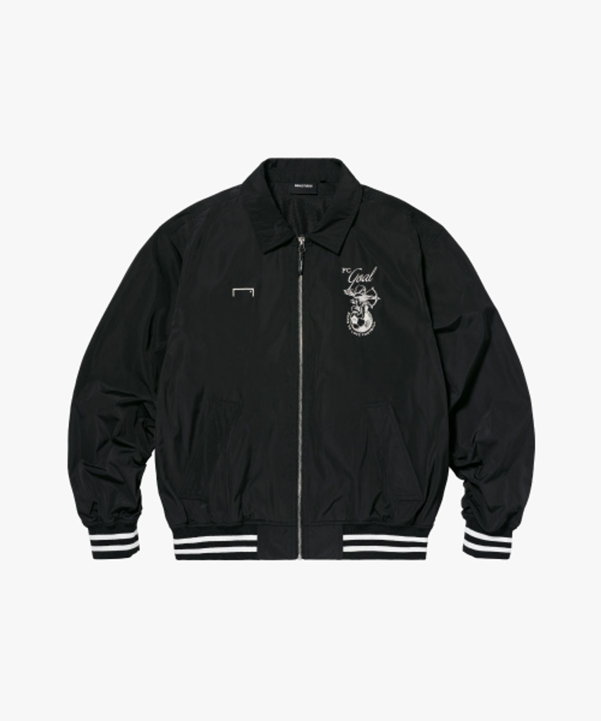골스튜디오(GOALSTUDIO) FC G LOGO TEAM JACKET-BLACK