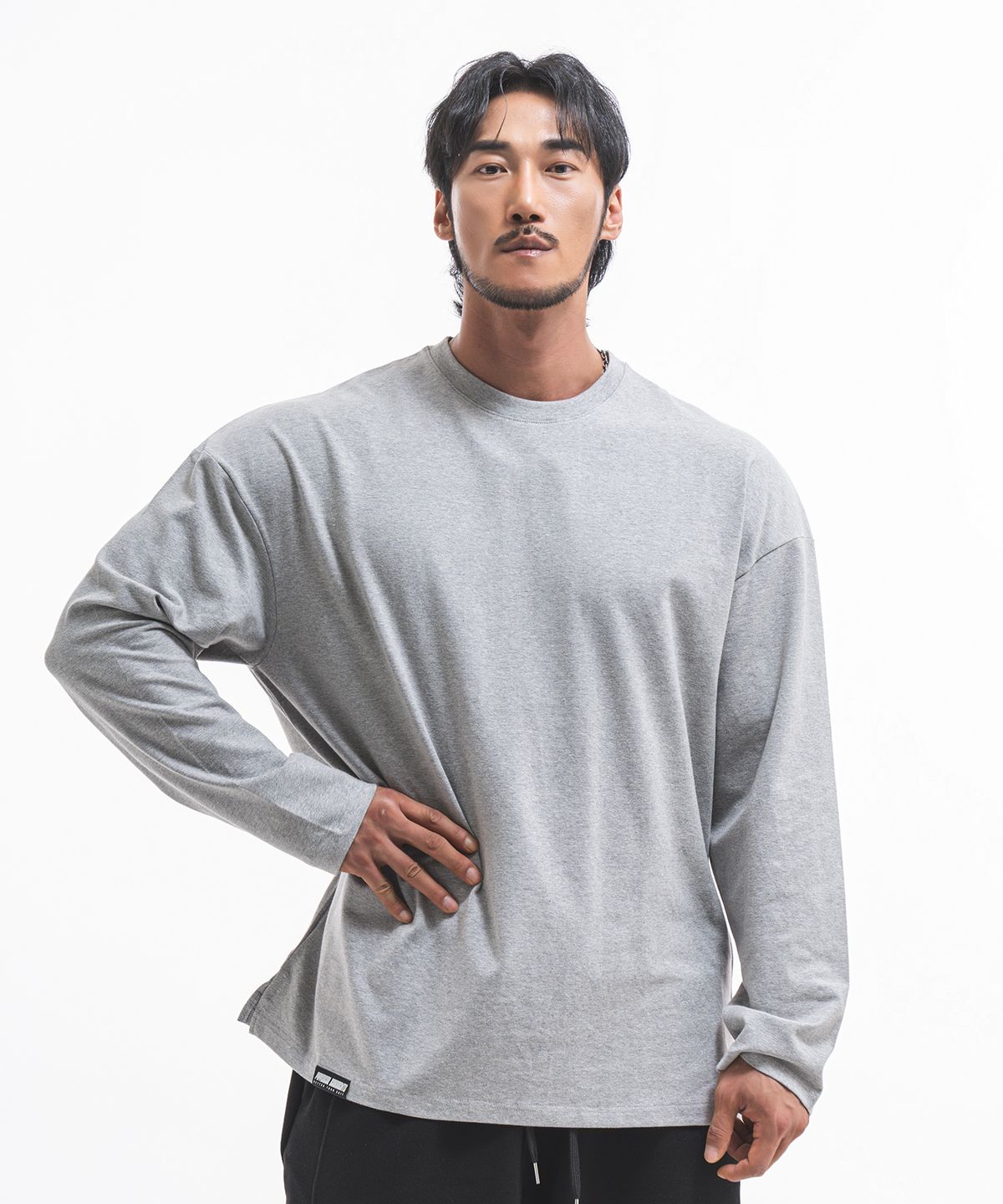 피지컬가먼츠(PHYSICAL GARMENTS) P2302 모달스판 데일리 오버핏 긴팔 [4 COLOR]