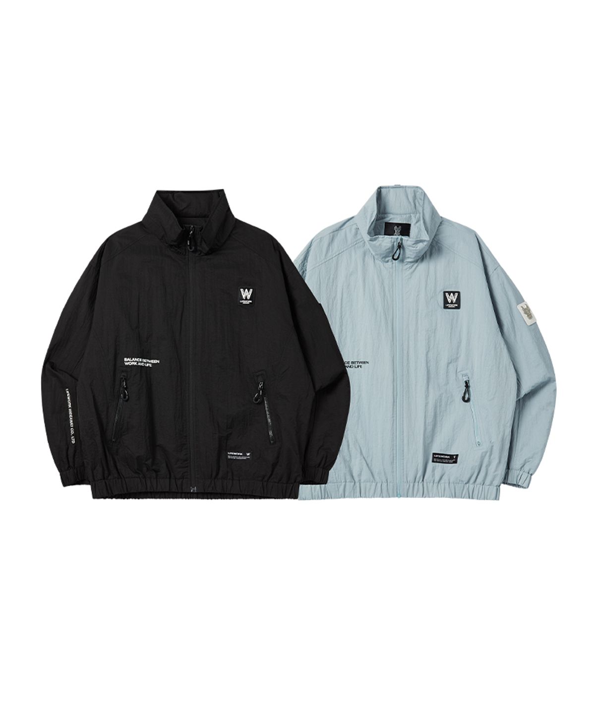라이프워크(LIFEWORK) 공용) 베이직 하이넥 자켓