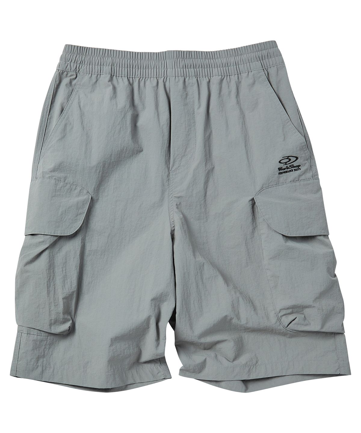 트래블(TRAVEL) [SET]나일론 라운드 카고 쇼츠+나일론 커브드 파이핑 라인 쇼츠 패키지
