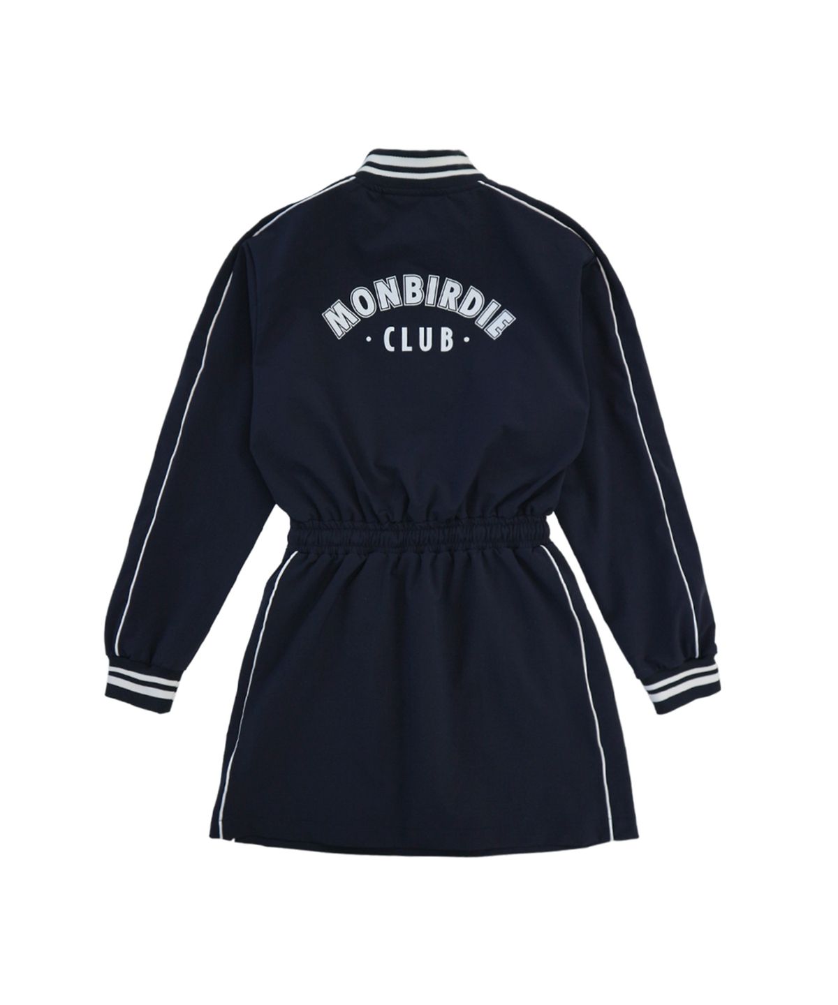 몽버디 골프(MONBIRDIE GOLF) 바람막이 나일론 하프집업 긴팔원피스 NAVY