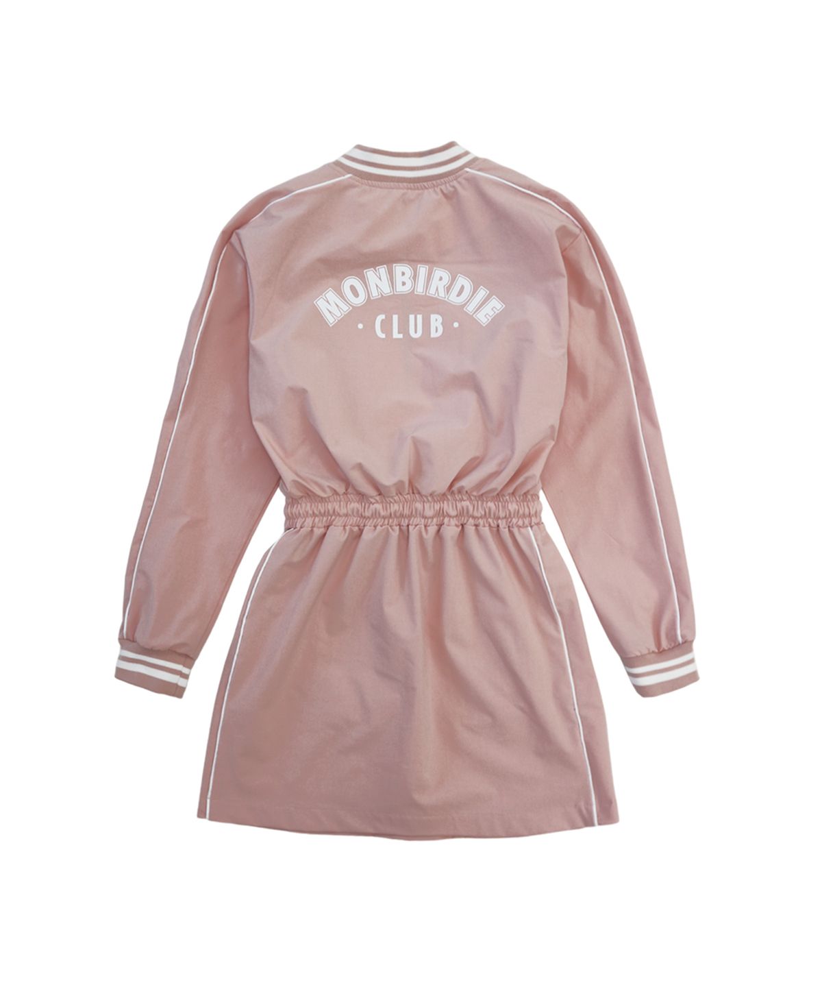 몽버디 골프(MONBIRDIE GOLF) 바람막이 나일론 하프집업 긴팔원피스 PINK