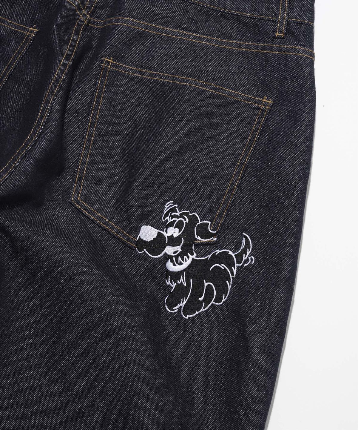 리트리버클럽(RETRIEVER CLUB) TOMBOY DOG DENIM [RAW INDIGO]