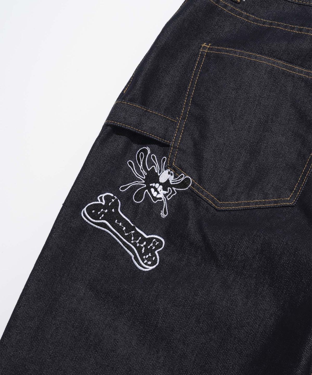 리트리버클럽(RETRIEVER CLUB) TOMBOY DOG DENIM [RAW INDIGO]