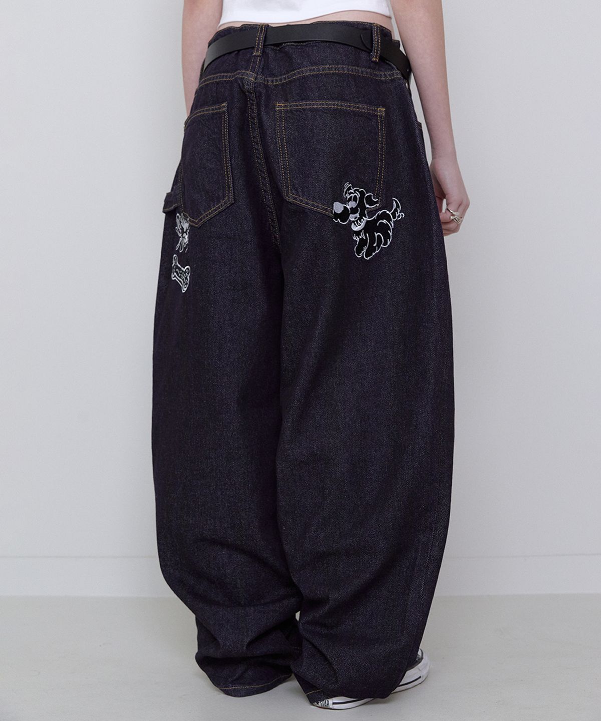 리트리버클럽(RETRIEVER CLUB) TOMBOY DOG DENIM [RAW INDIGO]