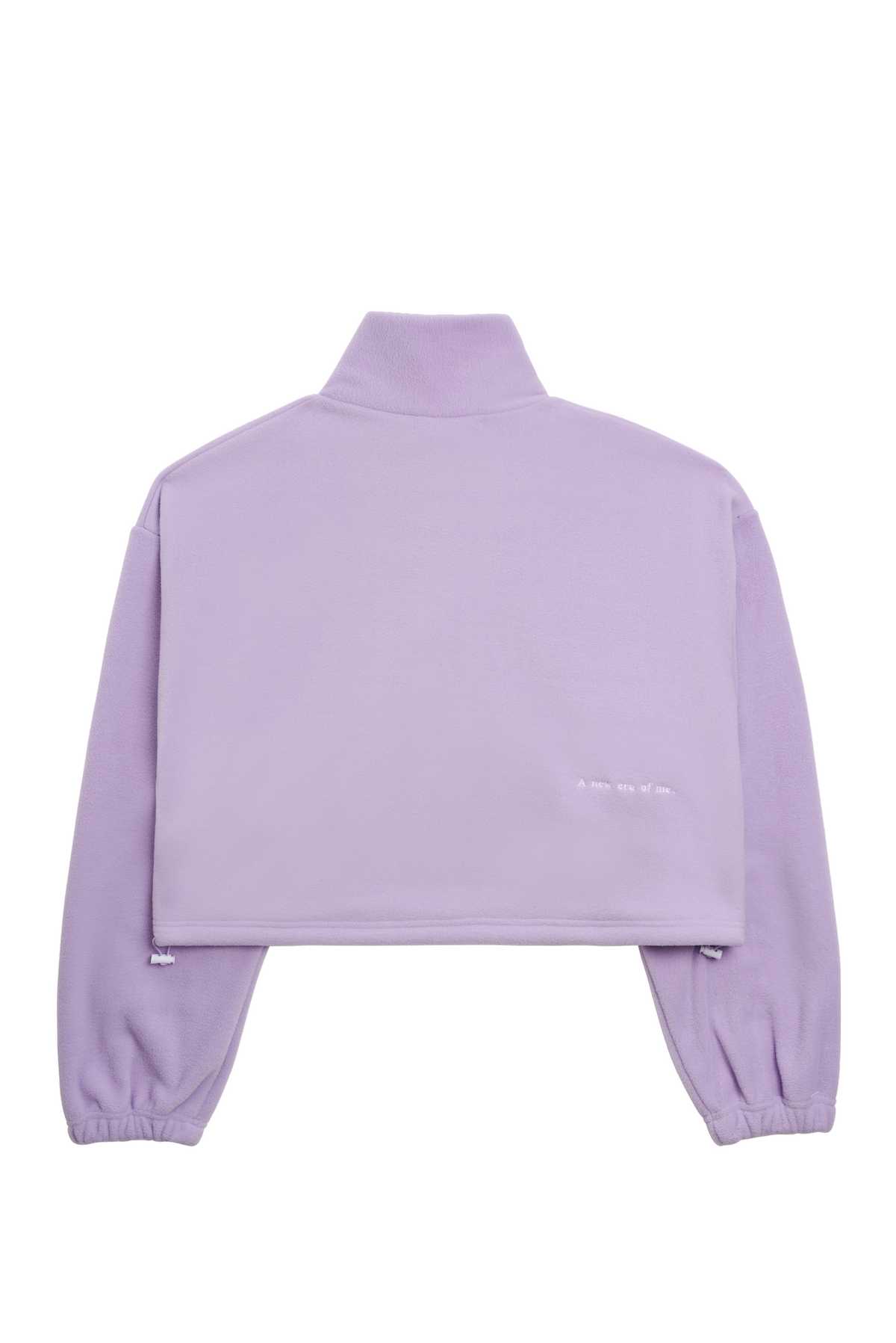 인터레스트(INTEREST) CROP HALF ZIP UP_LAVENDER