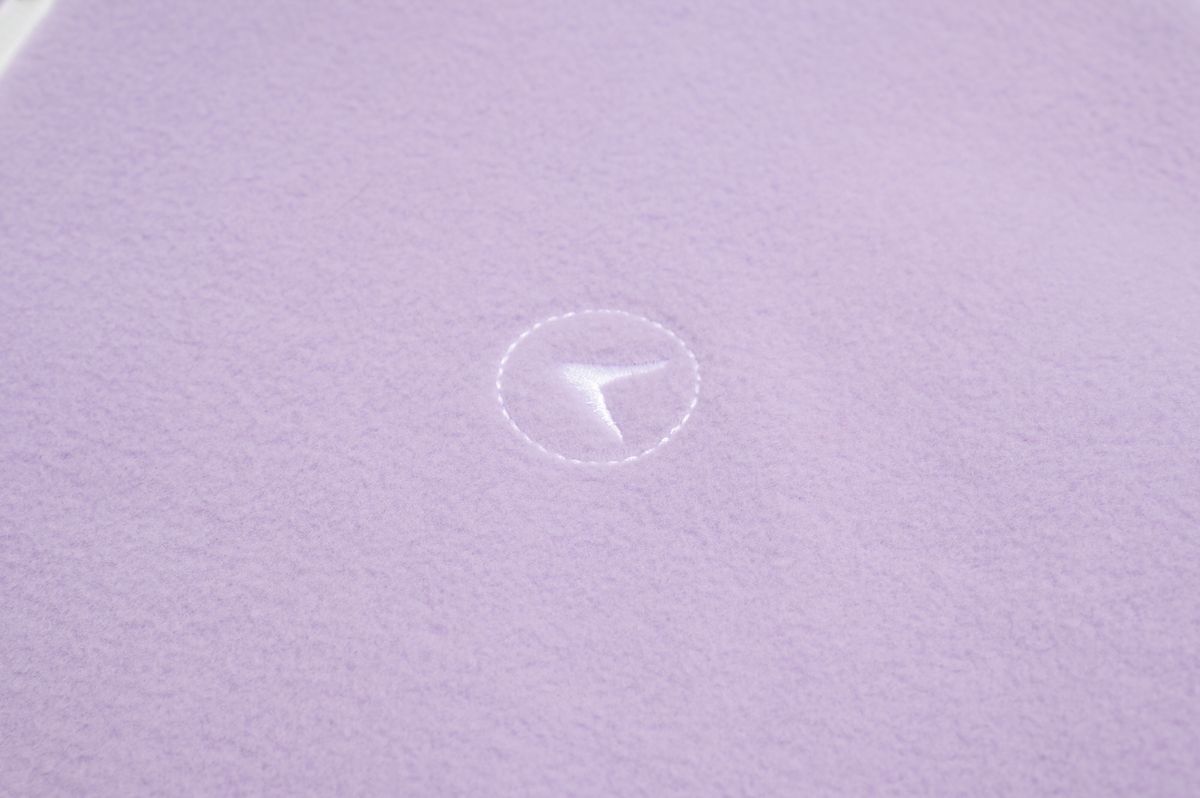 인터레스트(INTEREST) CROP HALF ZIP UP_LAVENDER