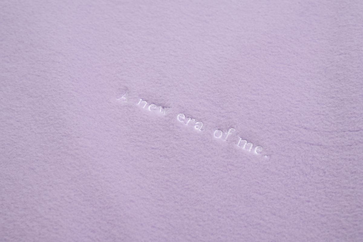 인터레스트(INTEREST) CROP HALF ZIP UP_LAVENDER