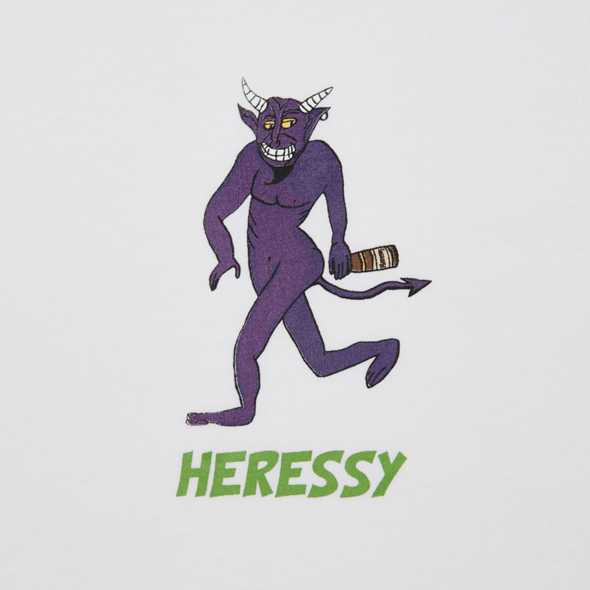 헤레시(HERESSY) DRUNK GOBLIN TEE WHITE