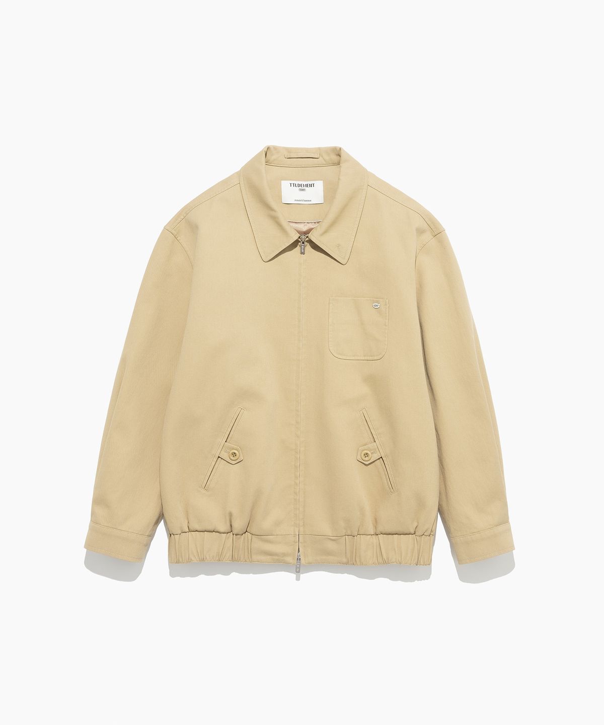 튜드먼트(TTUDEMENT) CLASSIC COTTON BLOUSON BEIGE