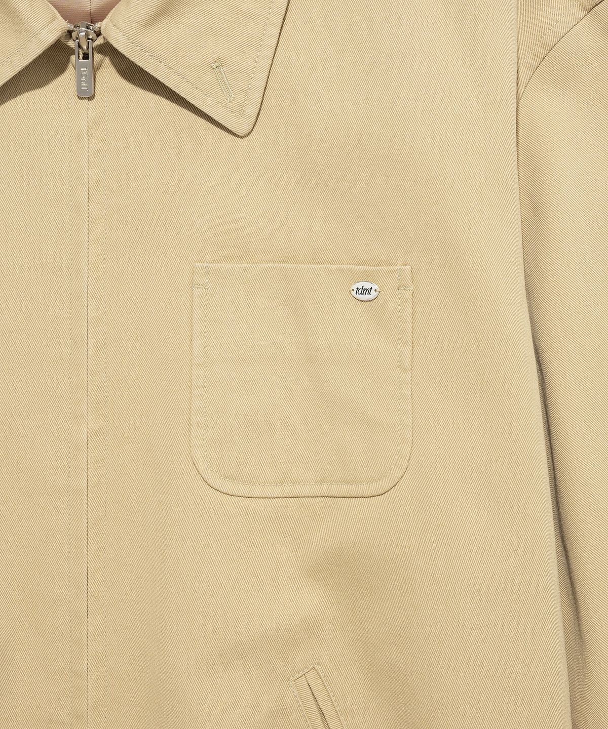 튜드먼트(TTUDEMENT) CLASSIC COTTON BLOUSON BEIGE