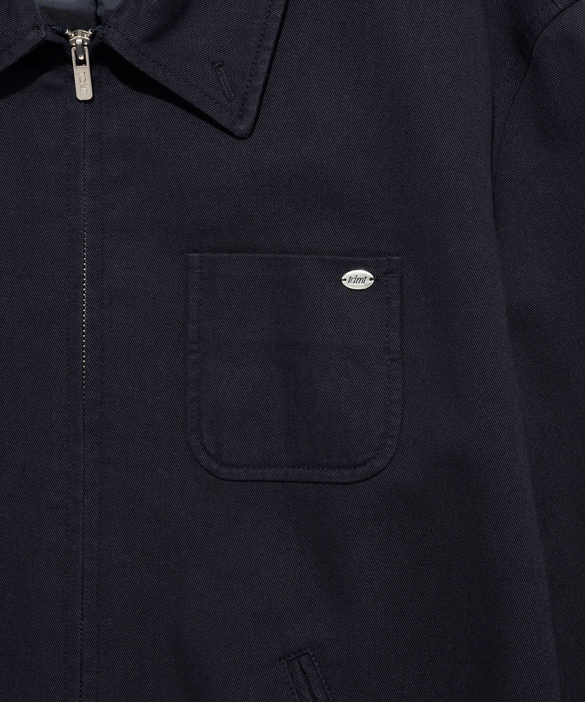 튜드먼트(TTUDEMENT) CLASSIC COTTON BLOUSON NAVY
