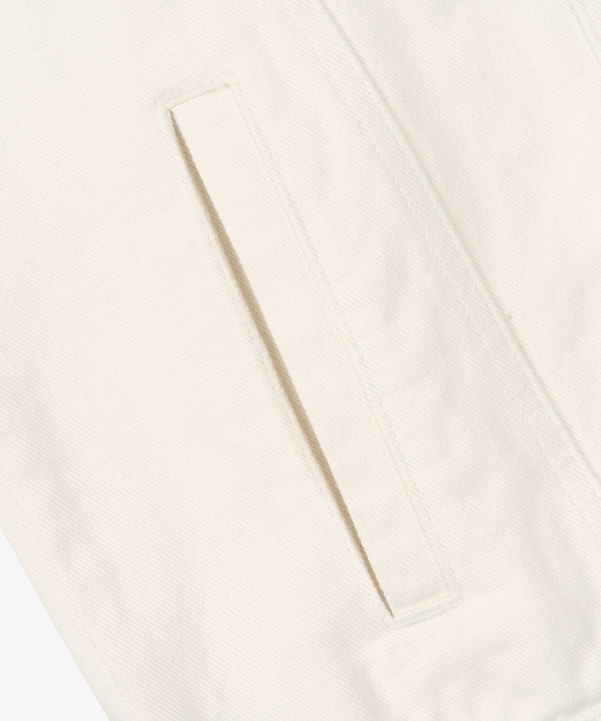 토피(TOFFEE) 워시드 데님 트러커 자켓 (CREAM)