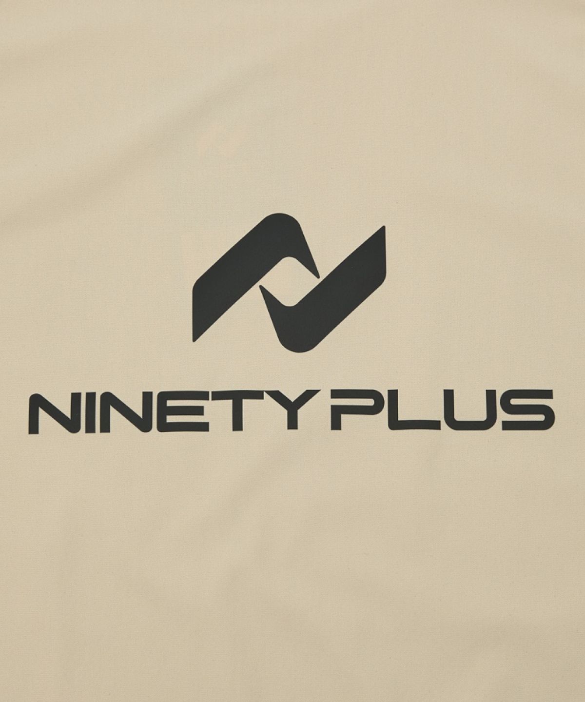 나인티플러스(NINETY PLUS) 우븐 드릴 반팔 탑V3 - 베이지