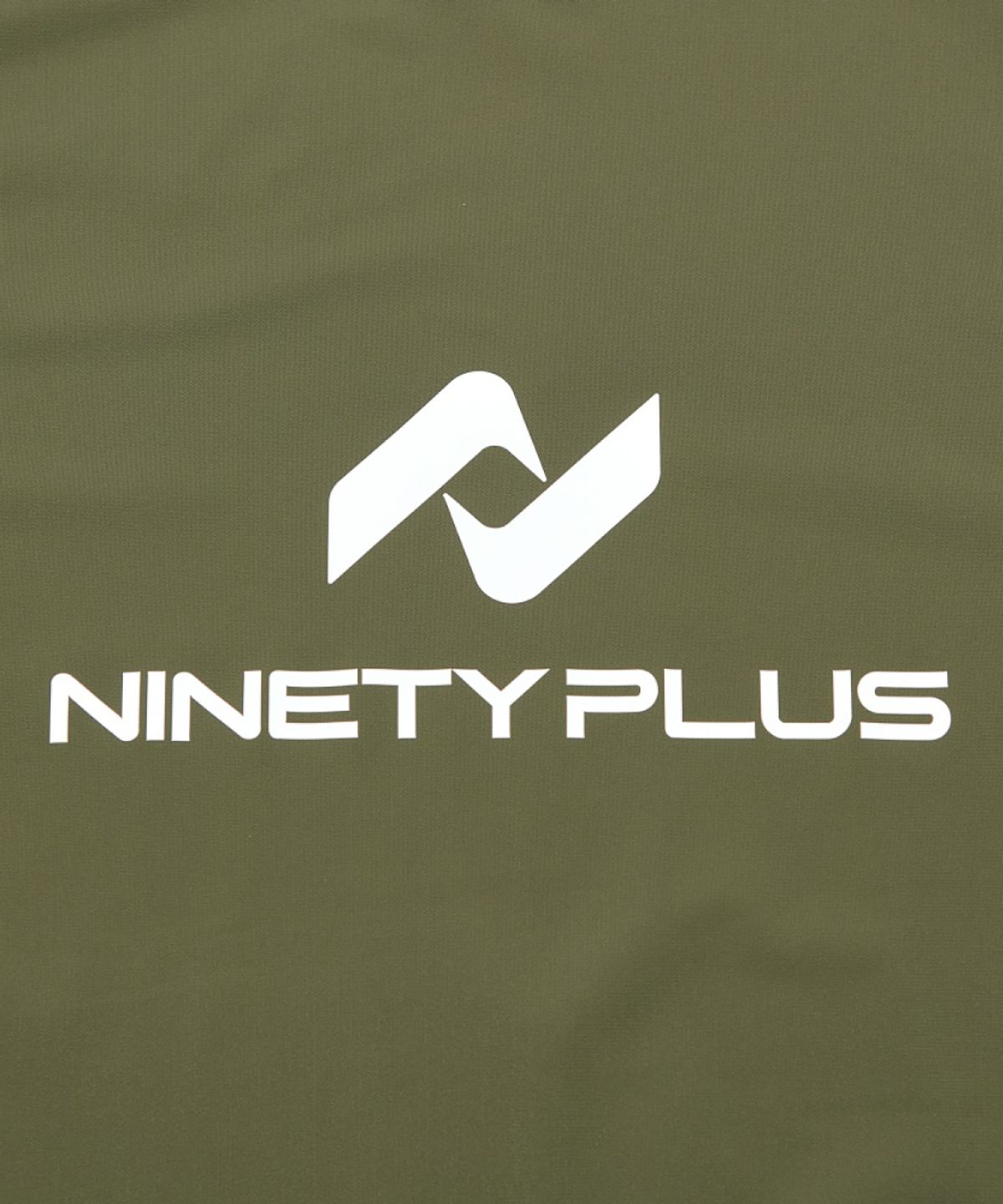 나인티플러스(NINETY PLUS) 우븐 드릴 반팔 탑V3 - 카키