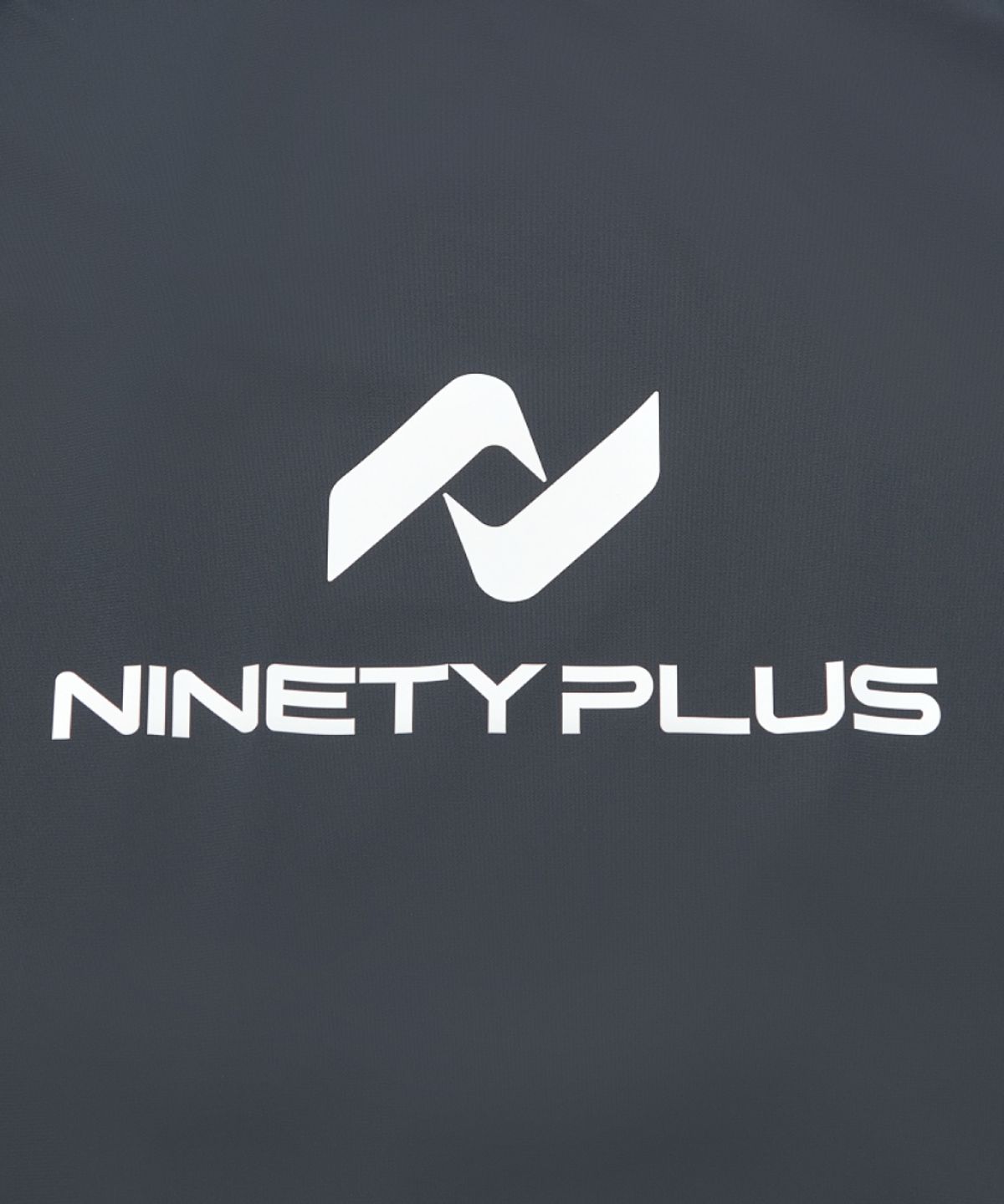 나인티플러스(NINETY PLUS) 우븐 드릴 반팔 탑V3 - 챠콜