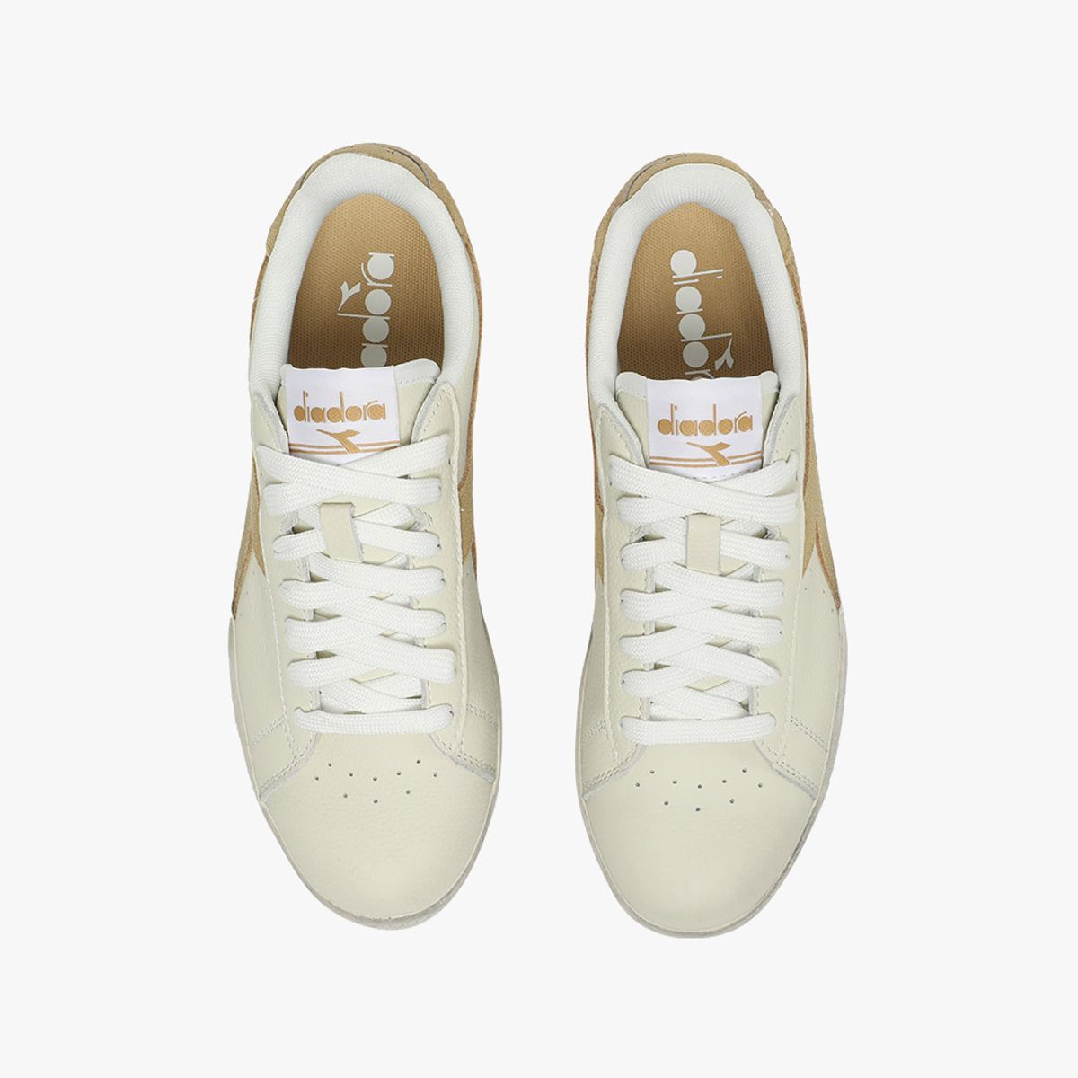 디아도라(diadora) 게임 L 로우 왁스드 스웨이드 팝 YELLOW