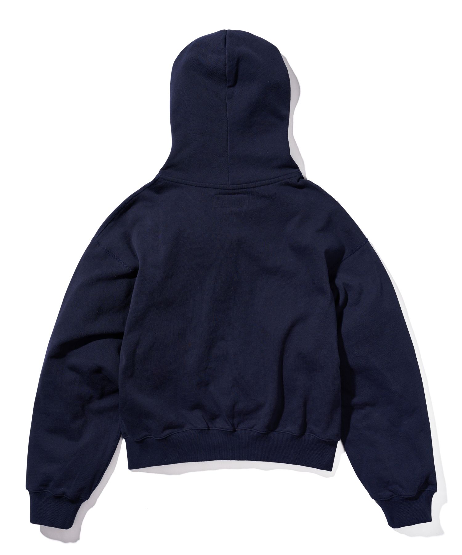 MUSINSA | AECA WHITE EVERYDAY AECA CLOVER ZIP UP HOODIE-NAVY