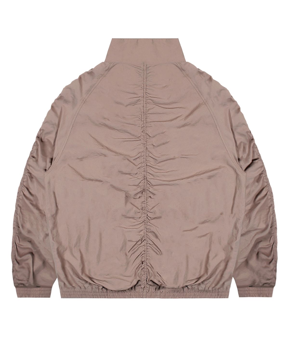 엑스톤즈(XTONZ) XJ112 셔링 나일론 트랙 자켓 (VINTAGE PINK)