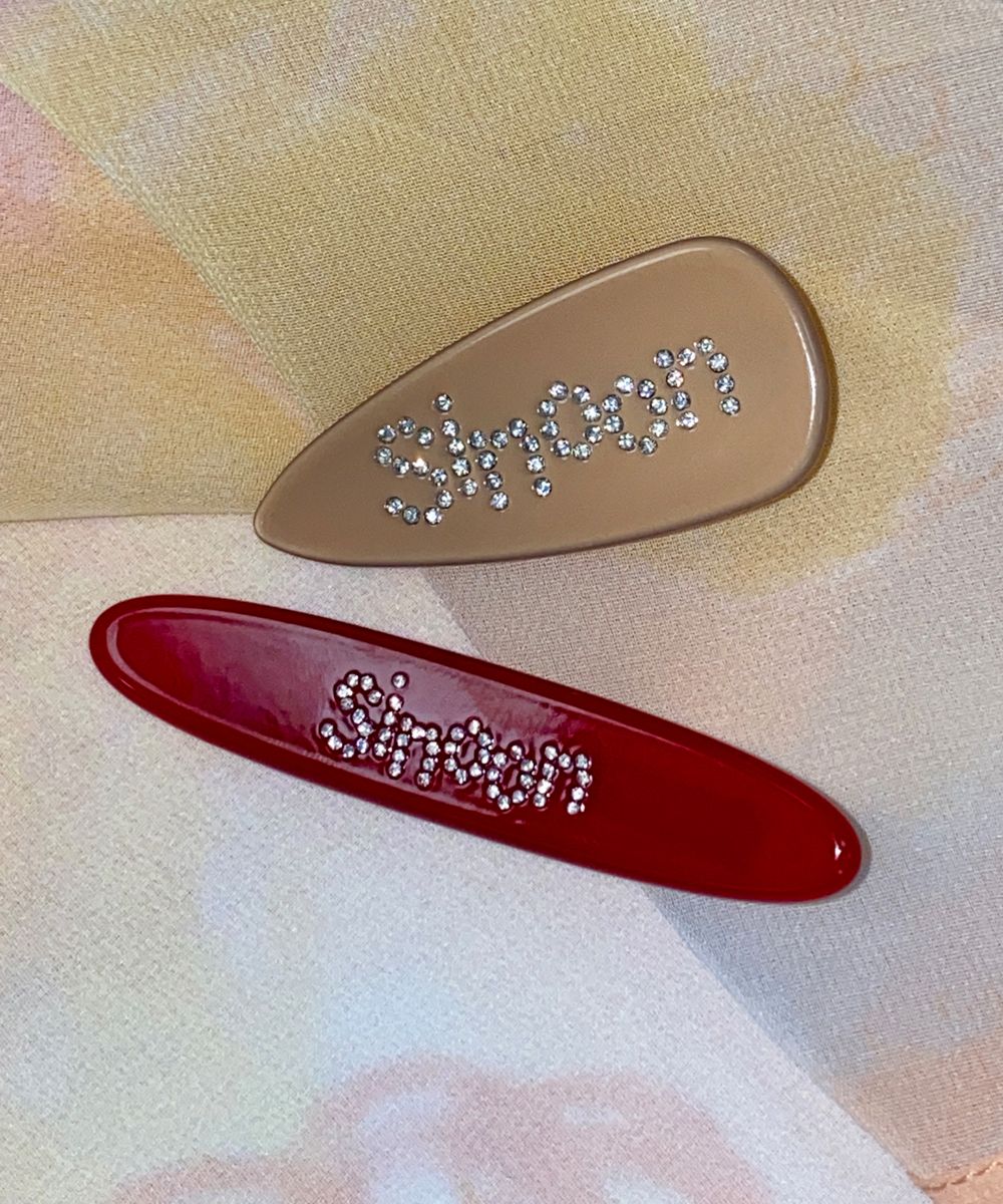 ☆sinoon☆ LOGO TRIANGLE HAIRPIN BROWN MUSINSA | SINOON LOGO TRIANGLE HAIRPIN (BROWN)